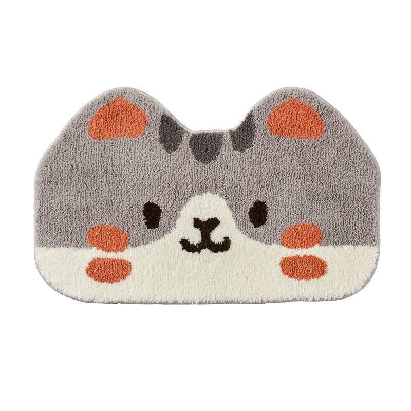 DLJJ-조용한 회색 고양이 모조 캐시미어