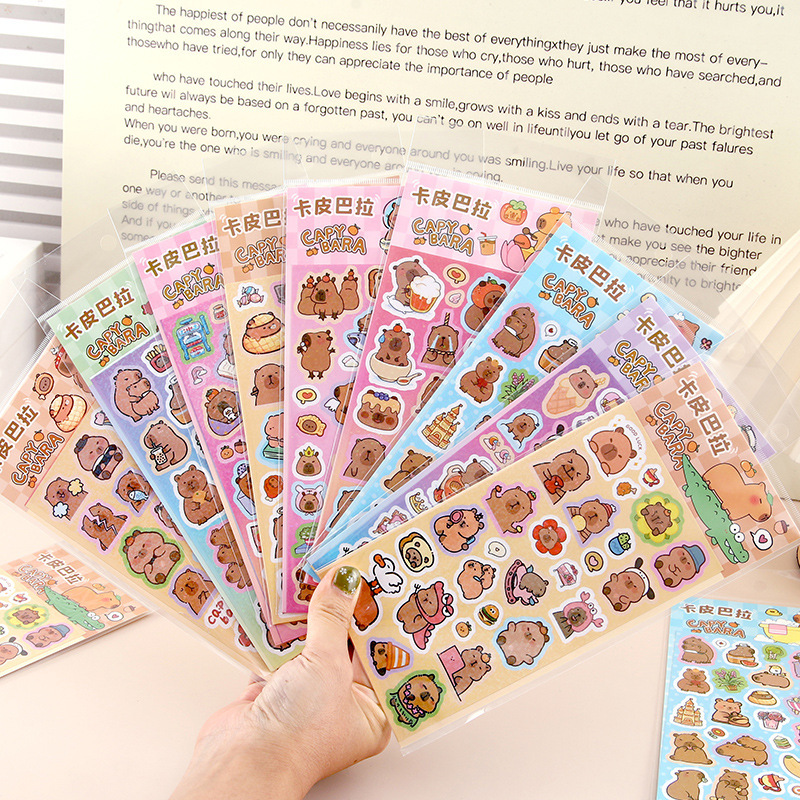 Pegatinas de tarjetas de alto valor láser pegatinas de cuentas de dibujos animados pegatinas de delfines de agua pegatinas de decoración DIY para niños