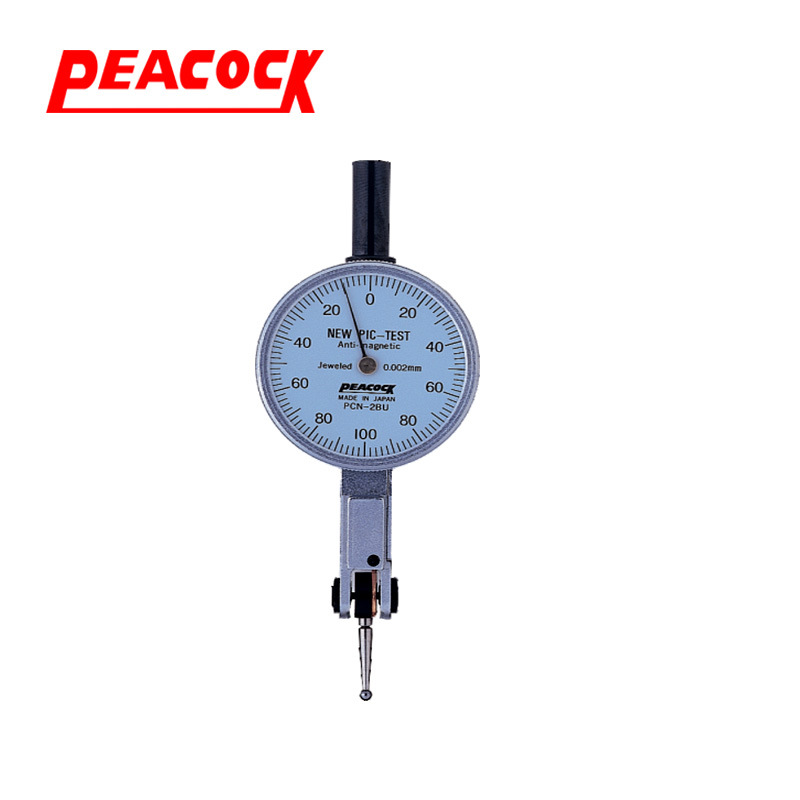 PEACOCK孔雀0.02mm不导电不导磁型杠杆表PCN-2BU