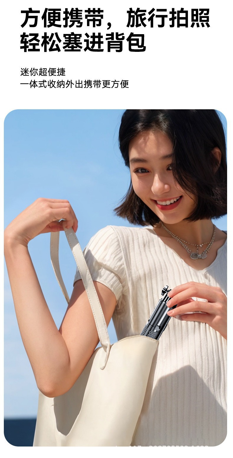 1.7m Three-Axis Anti-Shake Selfie Stick with Bluetooth Remote Control Fill Light Live Streaming Stand Portable Telescopic Mobile Phone Holder