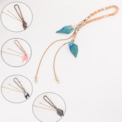 Factory-wholesale phone case modified with mobile phone lanyard, crossbody strap chain, woven mobile phone crossbody lanyard