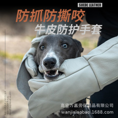 ペット用噛み防止手袋60cm延長掴み防止手袋ペットトレーニング入浴防護用品