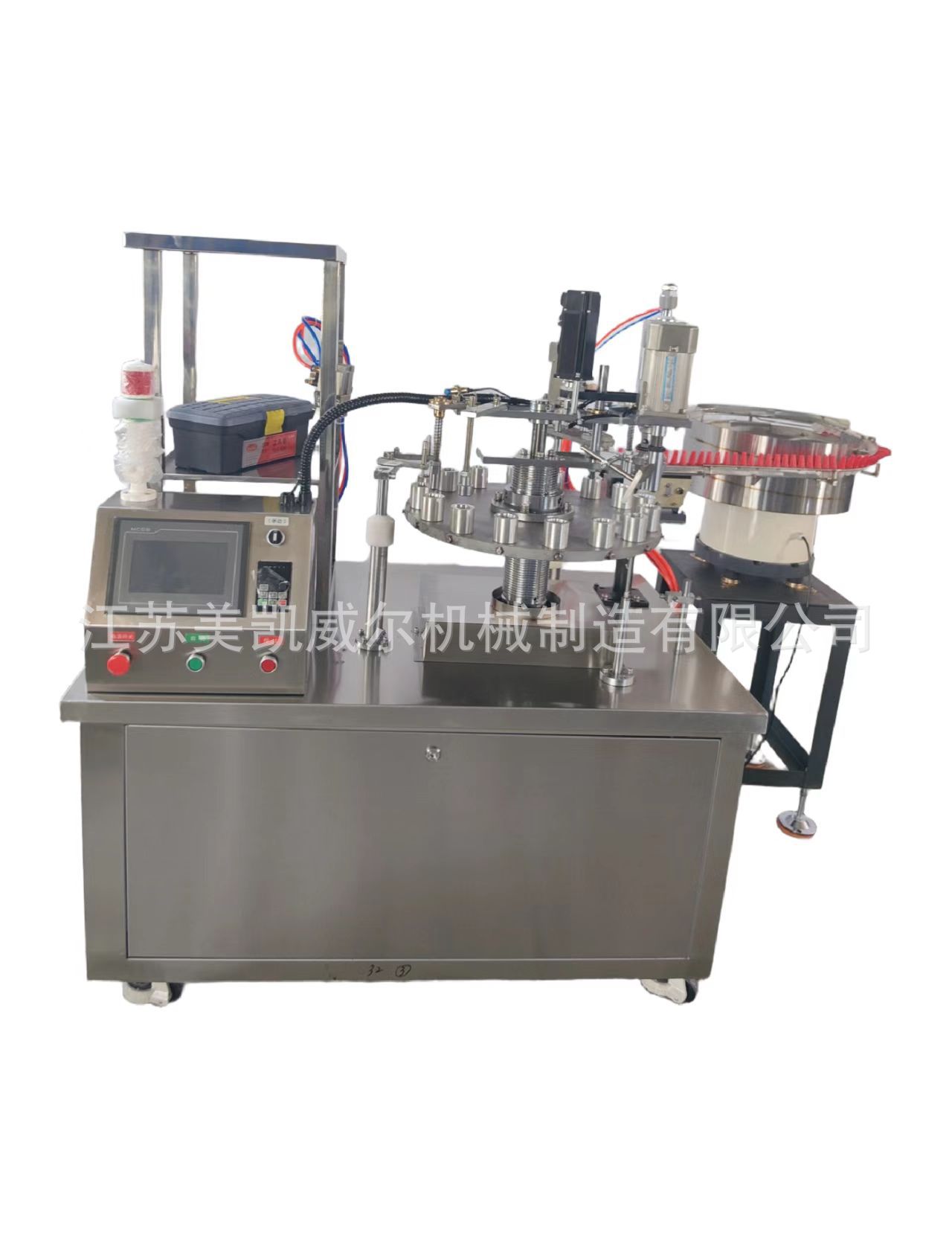 厂家供应网红胶灌装机502胶水机灌装旋盖机全自动高粘度机械