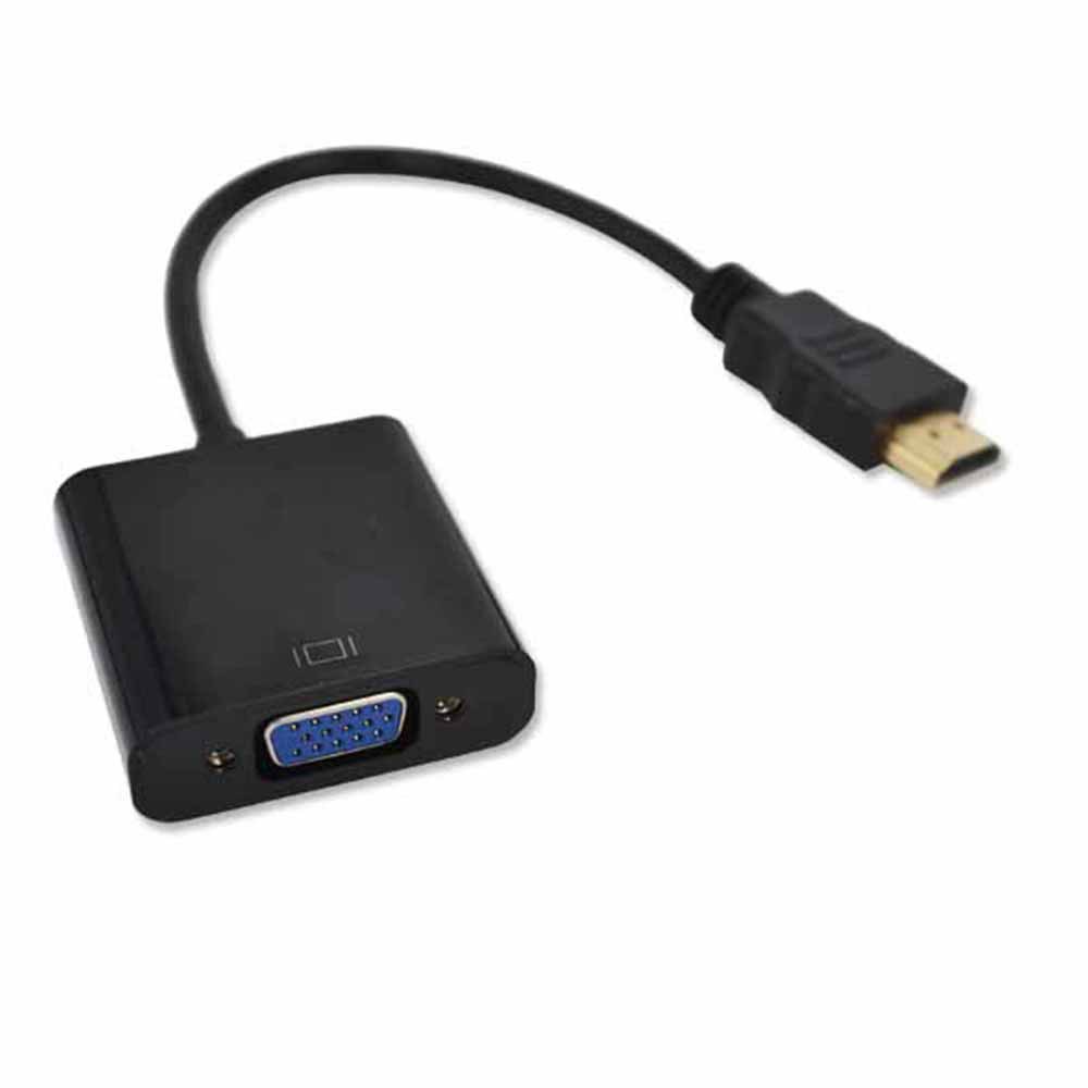 Adaptador HDMI a VGA 1080P | Convertidor con audio integrado