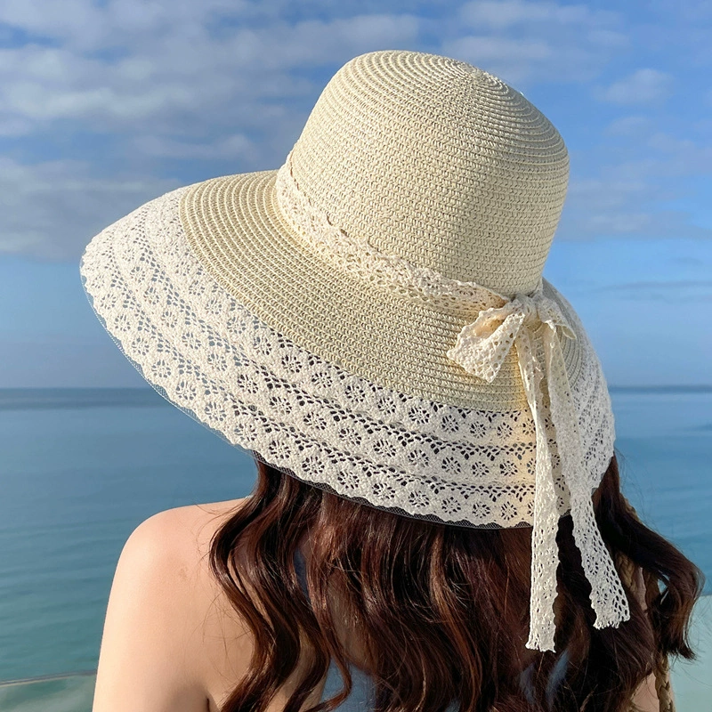 Straw beach sun hat, for teenagers, sun protection, UV protection