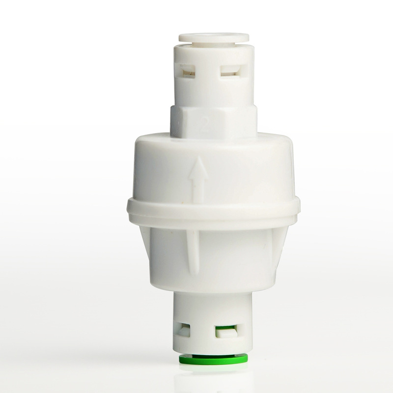 Dnt Water Purifier Pressure Reducing Valve Quick-Connect Interface Pom Material High Pressure-Resistant Water Purifier Accessories Voltage Stabilization 2 Points Dienite