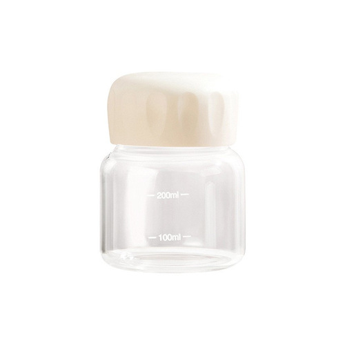 Portable mini fat cup ins portable single cup high temperature resistant simple glass fat cup wholesale glass water cup