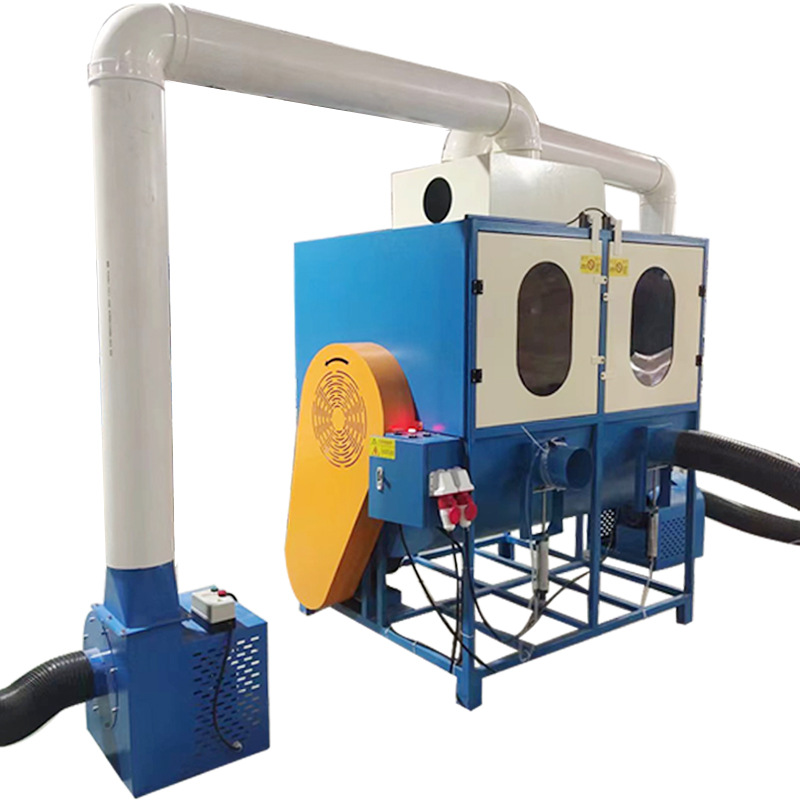 Máquina Automática Mezcladora y Llenadora de Algodón Automática, Mezcla Multimaterial para Juguetes y Textiles de Hogar