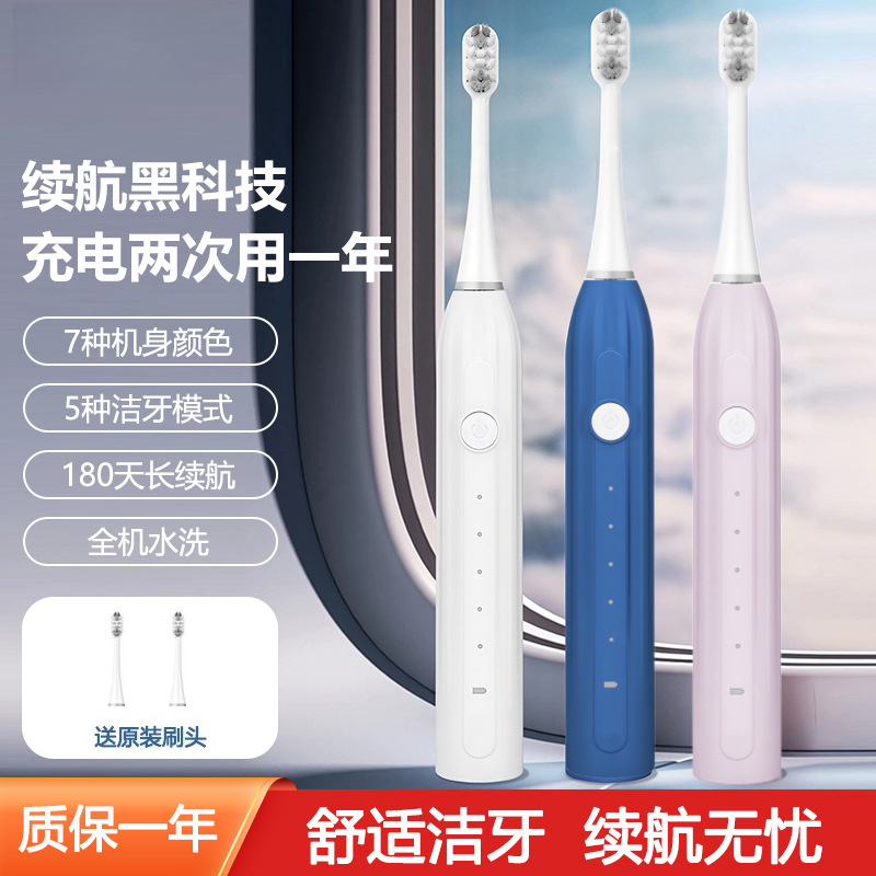 Sonic Electric Toothbrush with Touch-Sensitive Paint, Rechargeable, Smart Brushing, Unisex Adult Model, Magnetic Levitation, Silent Cleaning