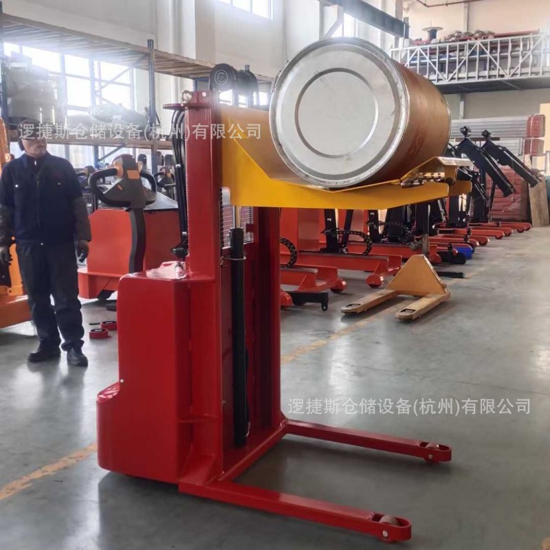 非标可定轻型模具卷材卷膜上料车堆高车圆形物料升高车卷膜堆高车