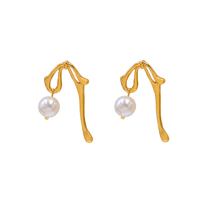 Geometric design creative earrings