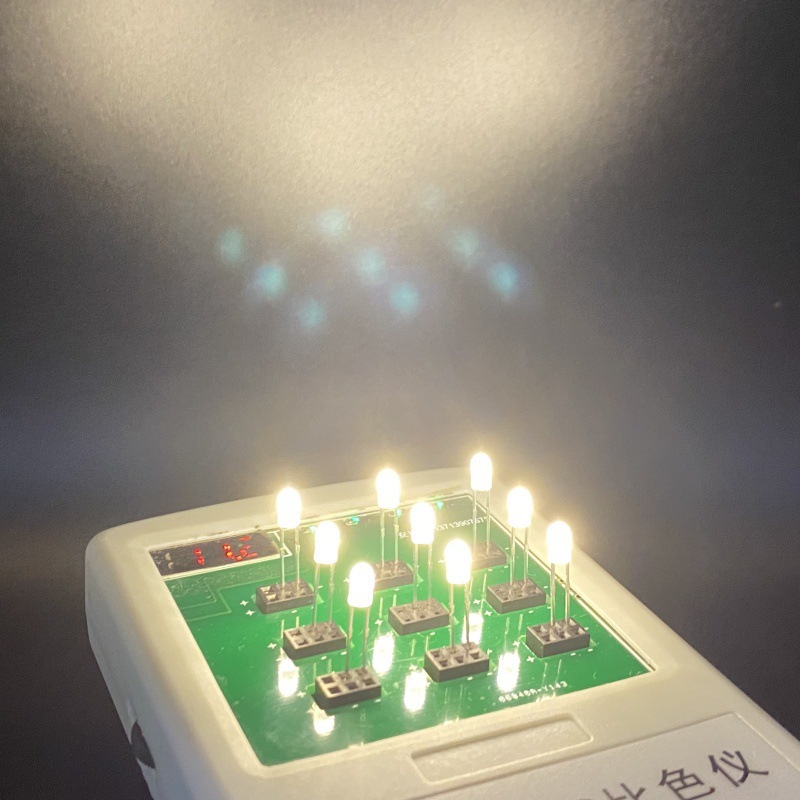 圆头暖白蜡烛闪5