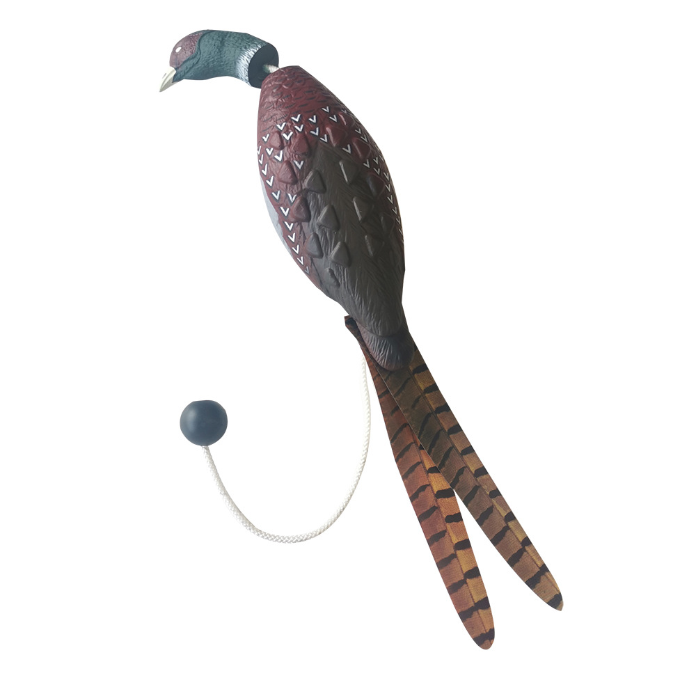 Amazon perro de entrenamiento recogiendo aves de corral falso pavo perro juguete mordedura-resistente juguete para mascotas faisán venta al por mayor