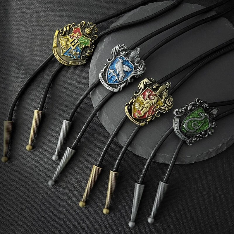 cosplay retro college style Harry Potter series polo tie bolo tie accessories collar rope item cosplay retro college style Harry Potter series polo tie bolo tie accessories collar rope item