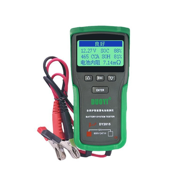 12 В мульти один DY2015 детектор батареи прибор Анализ емкости автомобильного аккумулятора