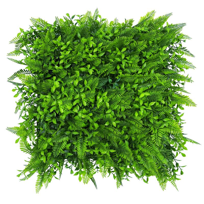跨境热卖仿真植物墙造景装饰假花墙尤加利米兰装饰植物绿叶背景墙|undefined