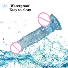 Jiuxi Colorful TPE Simulated Male Sex Toy for Couples, Teasing Female Vibrator, AV Adult Erotic Toy on Amazon