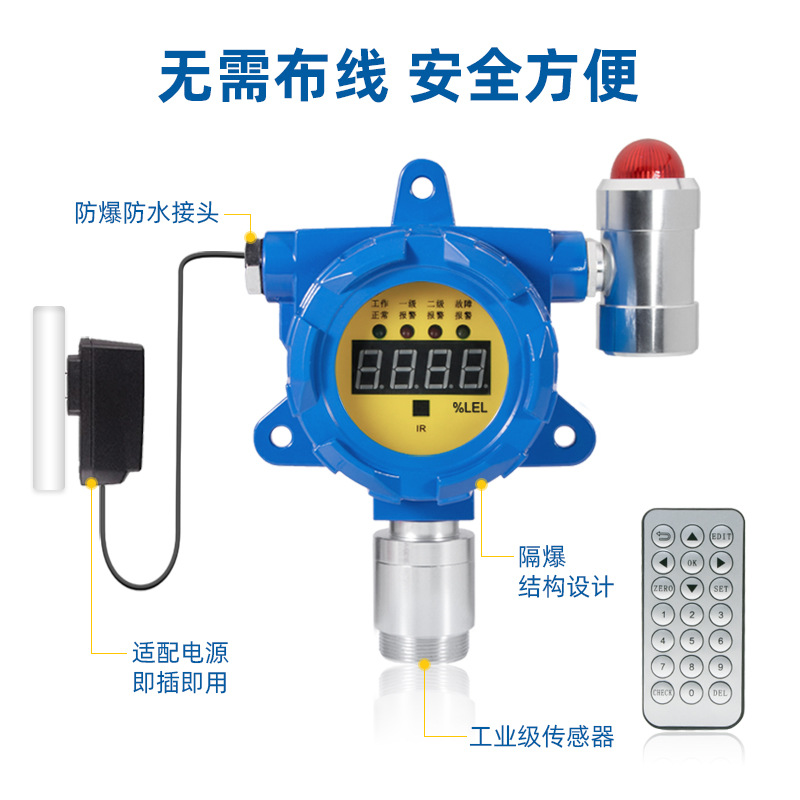 Industry Combustible Gas alarm Natural gas paint LPG Hydrogen Gas Leak concentration Gas detector