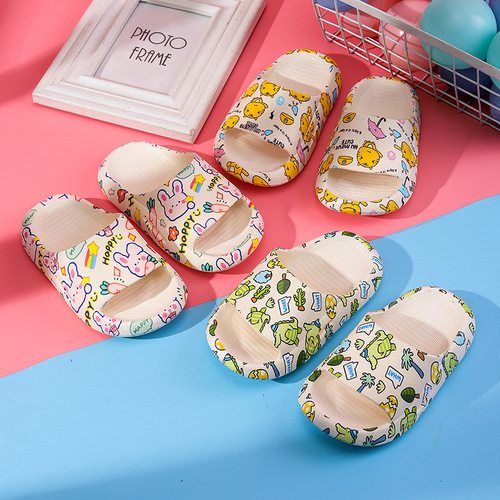 Baby slippers that feel like stepping on shit, summer children's indoor non-slip soft soles for girls, boys, toddlers, bathing princesses