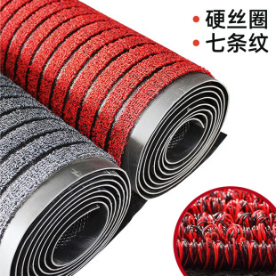 Whole Roll of Commercial Outdoor Hallway Slip-Resistant Floor Mats, Long Door Mats, Water-Absorbent, Welcome Mats for Corridors, Non-Slip and Water-Absorbent