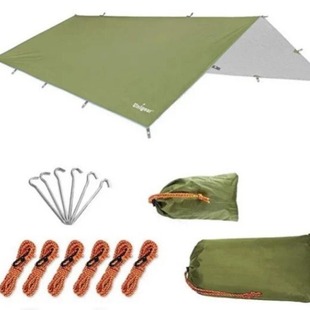 Canopy Tent Outdoor Camping Cyber Celebrant Camping Canopy Picnic Table and Chair Sun-proof Octagonal Four-cornered Butterfly Canopy