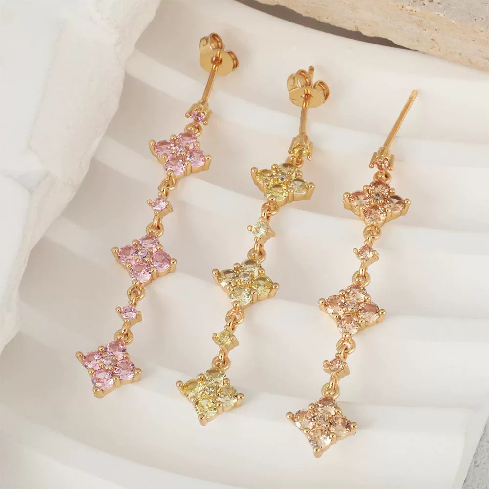卢区 Creative earrings, European style