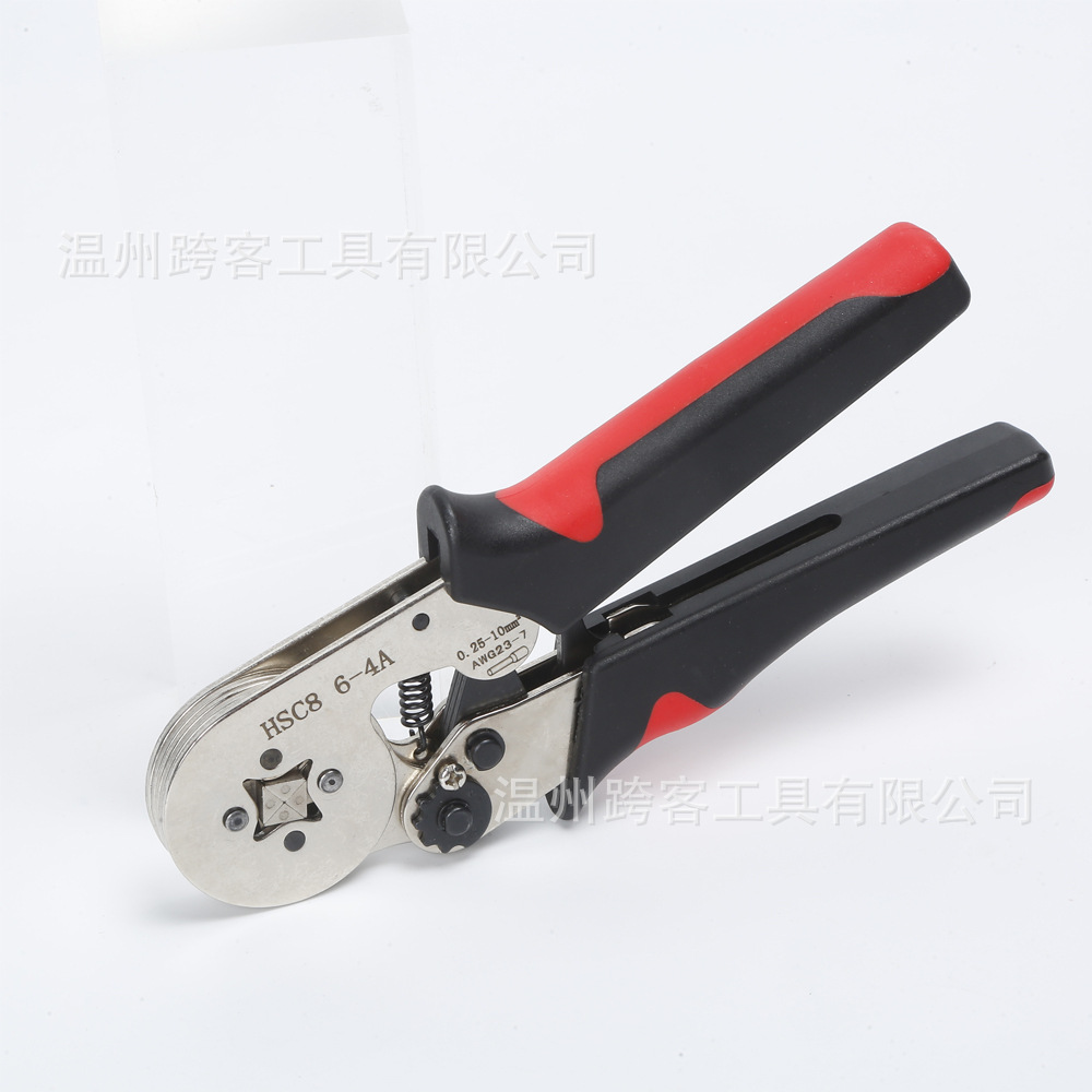 사변형 6-4A (검정, 빨강 및 흰색) 0.25-10mm