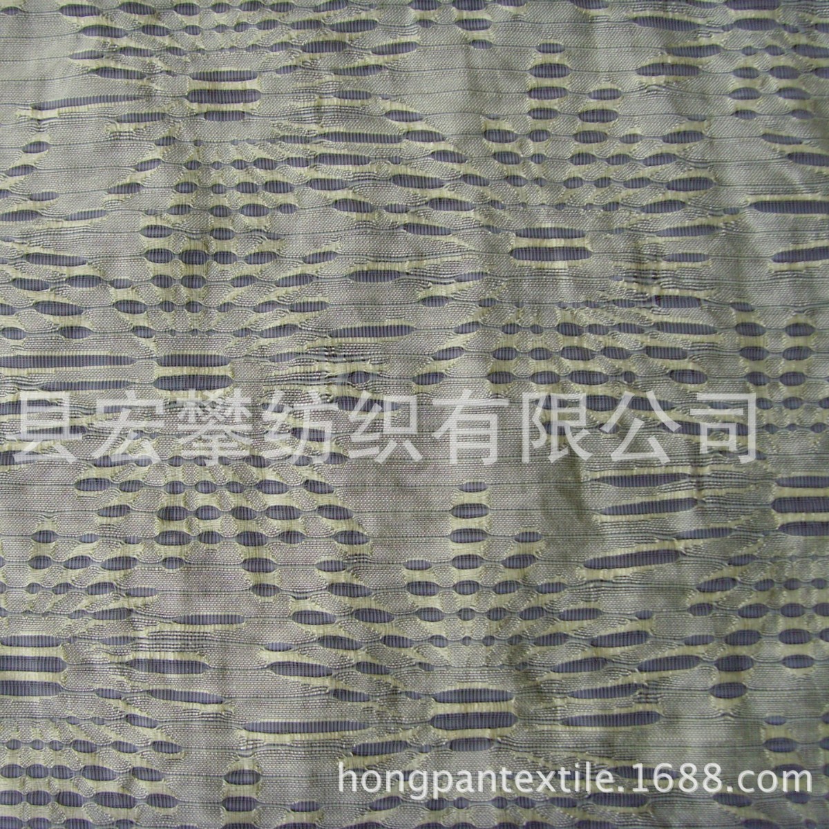 NR40/60 锦纶人棉梭织镂空太阳花 春夏女装童装布料 提花女装面料