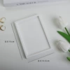 White, rectangular