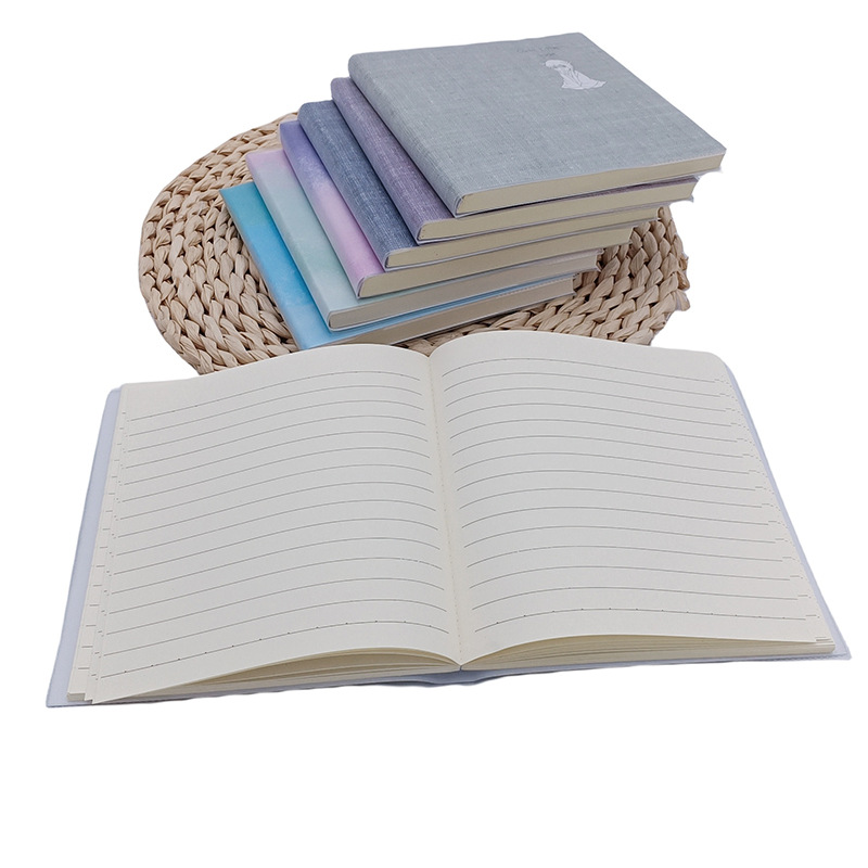 C1332 oferta especial 48K cubierta de plástico libro pequeño cuaderno fresco Bloc de notas engrosada gran copia suave libro image 6