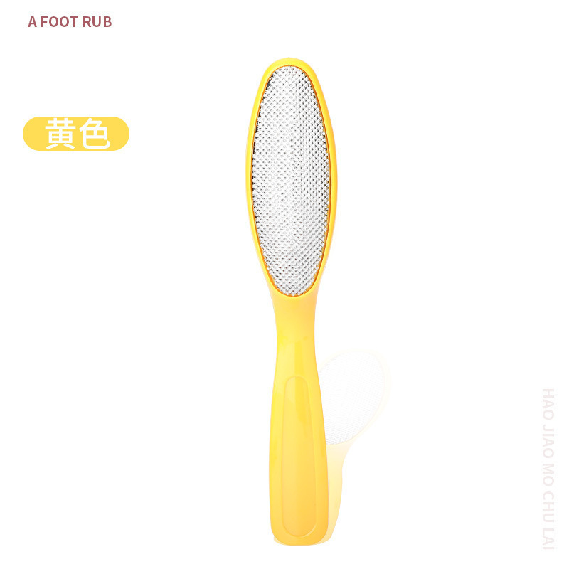 Doble cara pie frotando artefacto talón Exfoliante Piel callos pies de molienda piedra pie reparación pie pedicura herramienta pie raspador pie tablero de frotamiento
