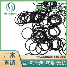 丁晴O型密封圈 现货NBR国标耐油橡胶密封圈 现货齐全 密封圈