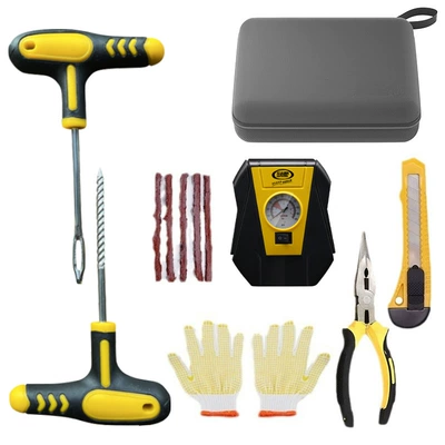 Hava nasosu car portable car - yellow-package-2
