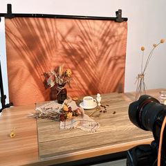 Photography background paper double-sided marble texture wood grain high-definition coated dust-proof photography background cloth thickened coated paper