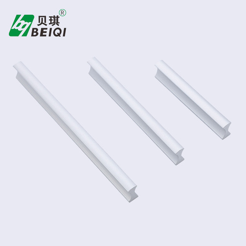 Factory wholesale direct supply one-piece aluminum alloy drawer handle furniture hardware handle in gold color