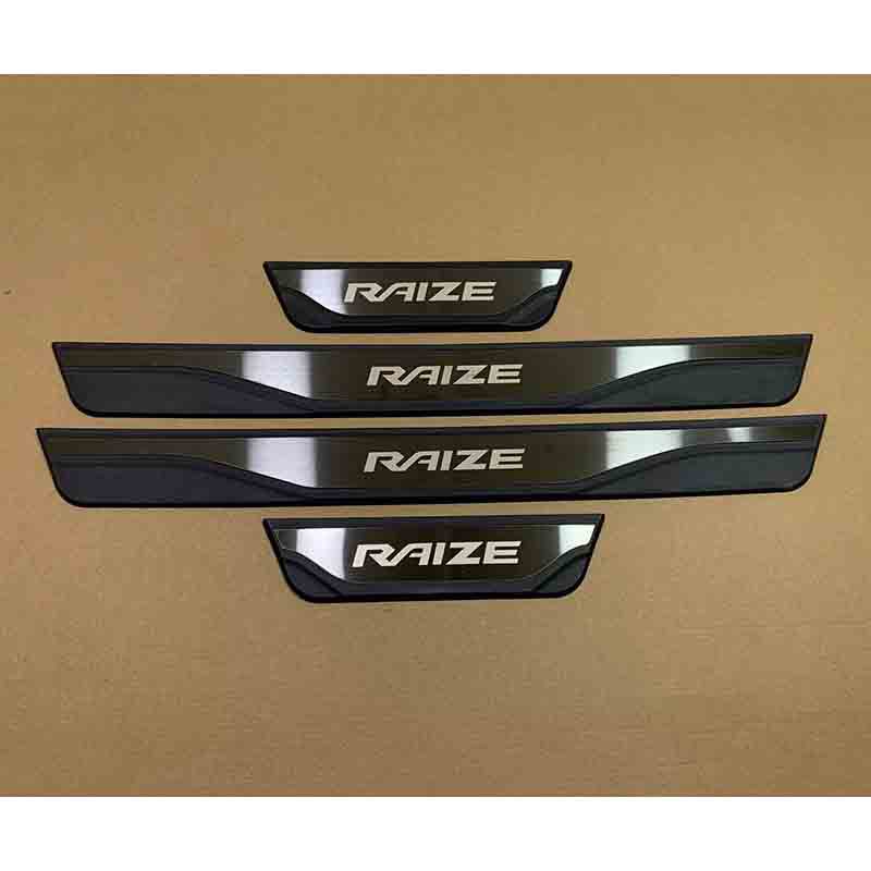Suitable for Toyota Corolla, Yaris, Raize, Platinum 3X exterior door sill welcome pedal