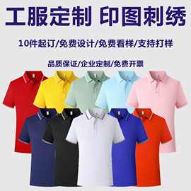 夏季时尚POLO衫短袖工作服团体服活动衫广告衫文化衫印图刺绣logo