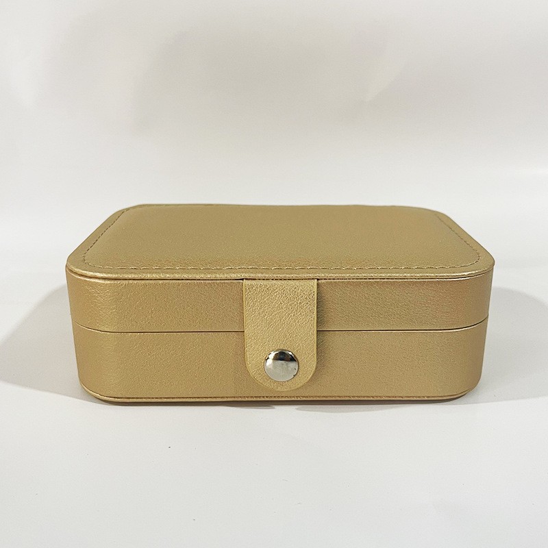 Caja Organizadora de Joyas Antioxidante para Viaje de Cuero PU