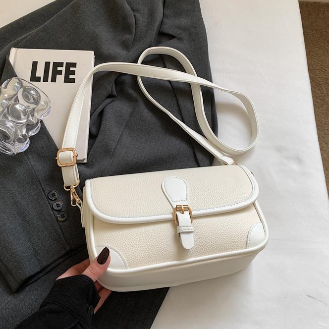 Tendencia de comercio exterior simple bolso cuadrado para mujeres 2025 nuevo bolso de brazo de nicho universal bolso de hombro de moda casual