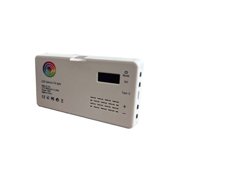 Al Aire Libre de carga a todo color serie RGB de mano pequeña Luz de bolsillo portátil LED Luz de relleno de teléfono móvil luz de la foto de la boda