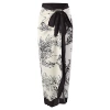 Black gauze skirt