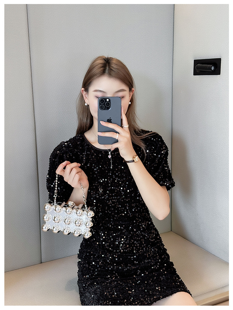 Acrylic bag 2025 New style, European and American cross-border single-shoulder fashionable design women's chain box bag undefined