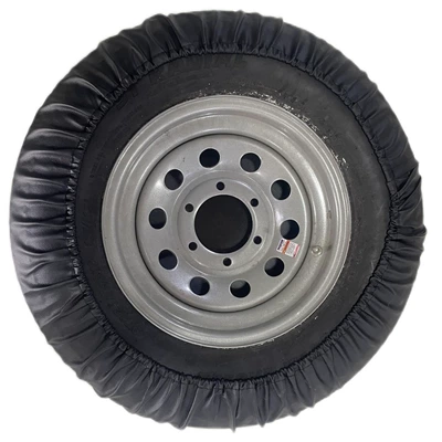 Spare wheel cover imitation leather tire cover for