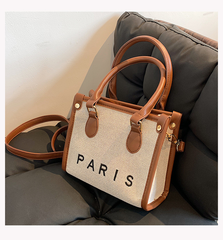 Nihaojewelry Wholesale Fashion Letter Paris Large Capacity Tote Bag display picture 75
