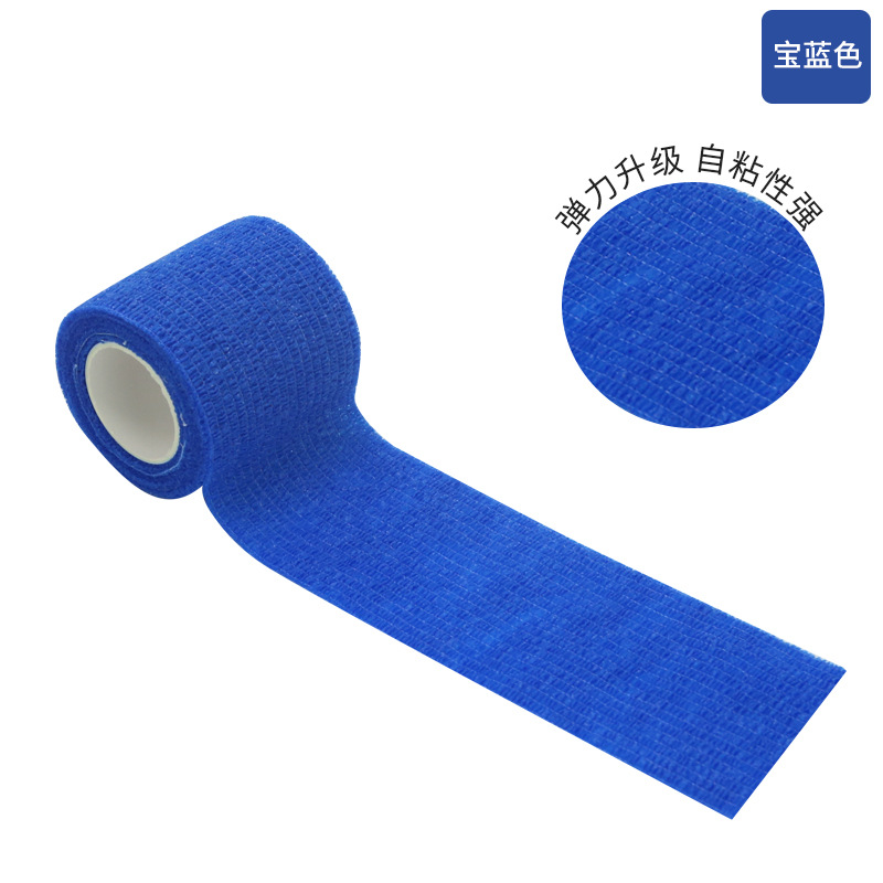 Dobladillo azul zafiro