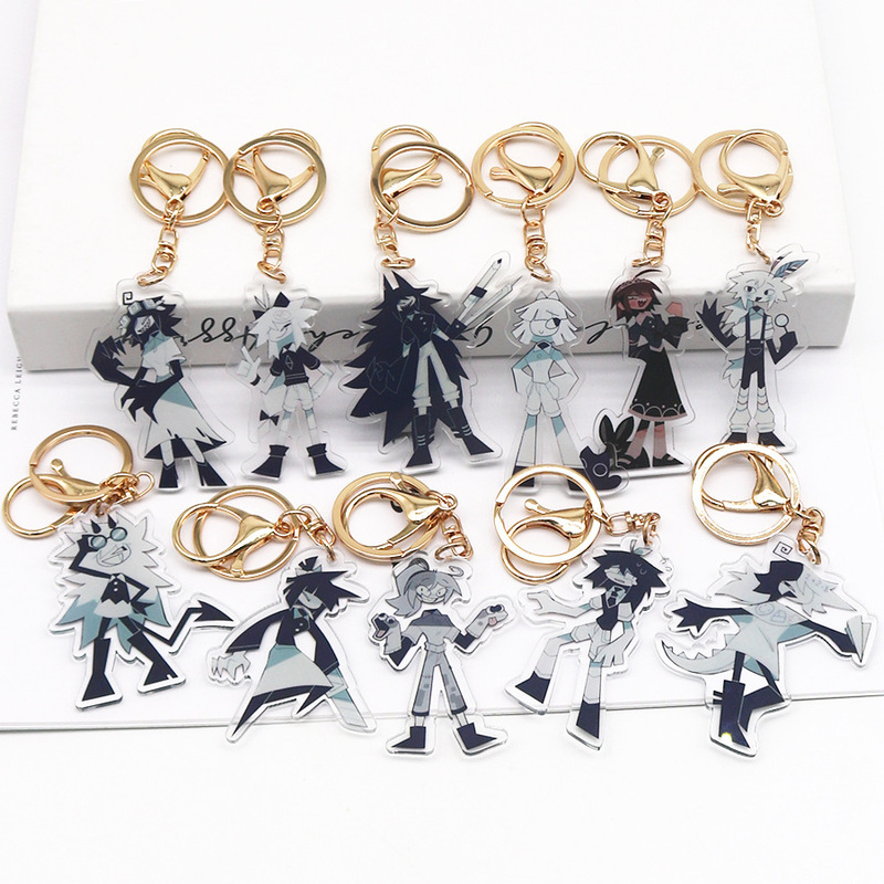 Game New Product Paper Basic Education Acrylic Keychain