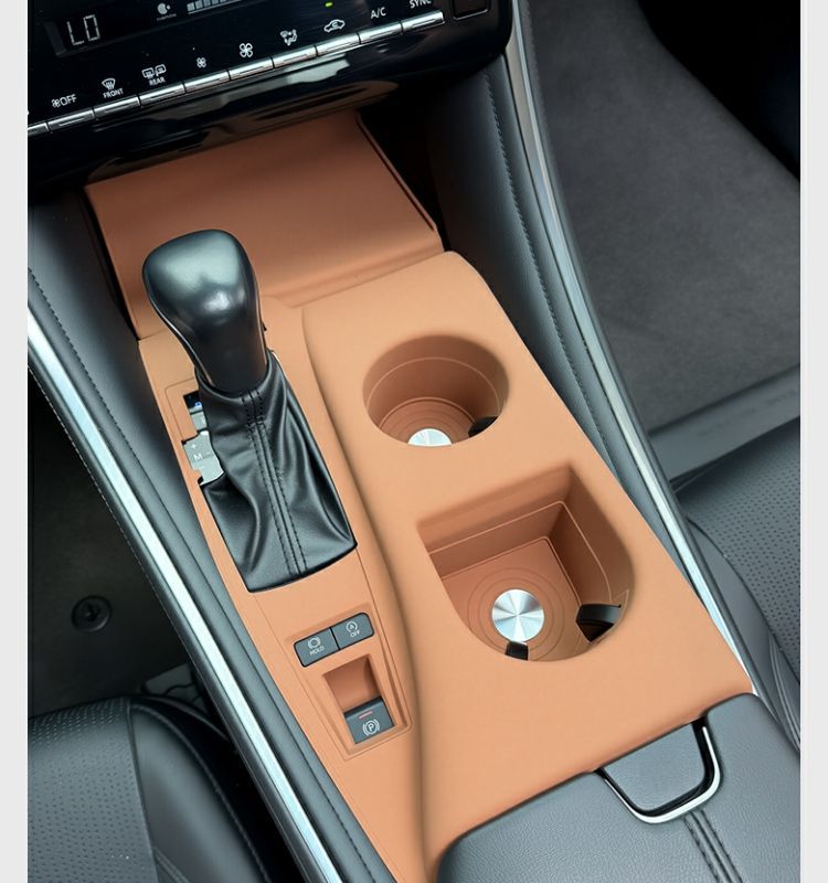 Suitable for Toyota Asia Dragon Central Control Silicone Pad Water Cup Cover Gear Panel Protective Film Interior Modification Decorative Supplies