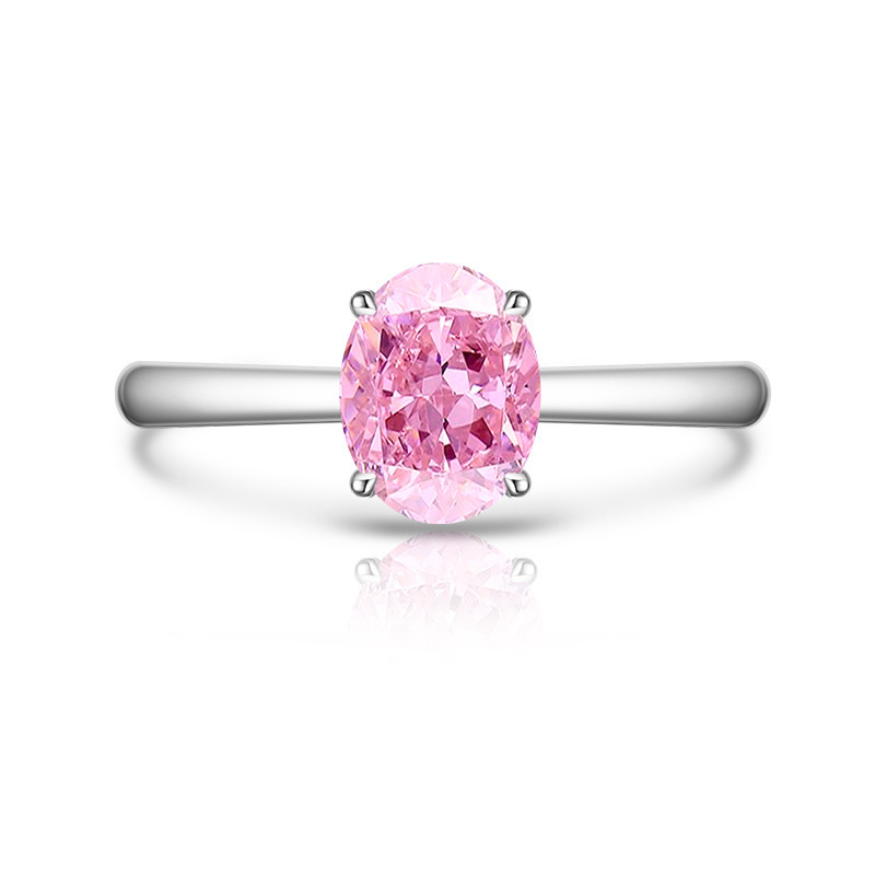 Damenring Mit Farbigem Edelstein Im Eisschliff Design_voghion.com