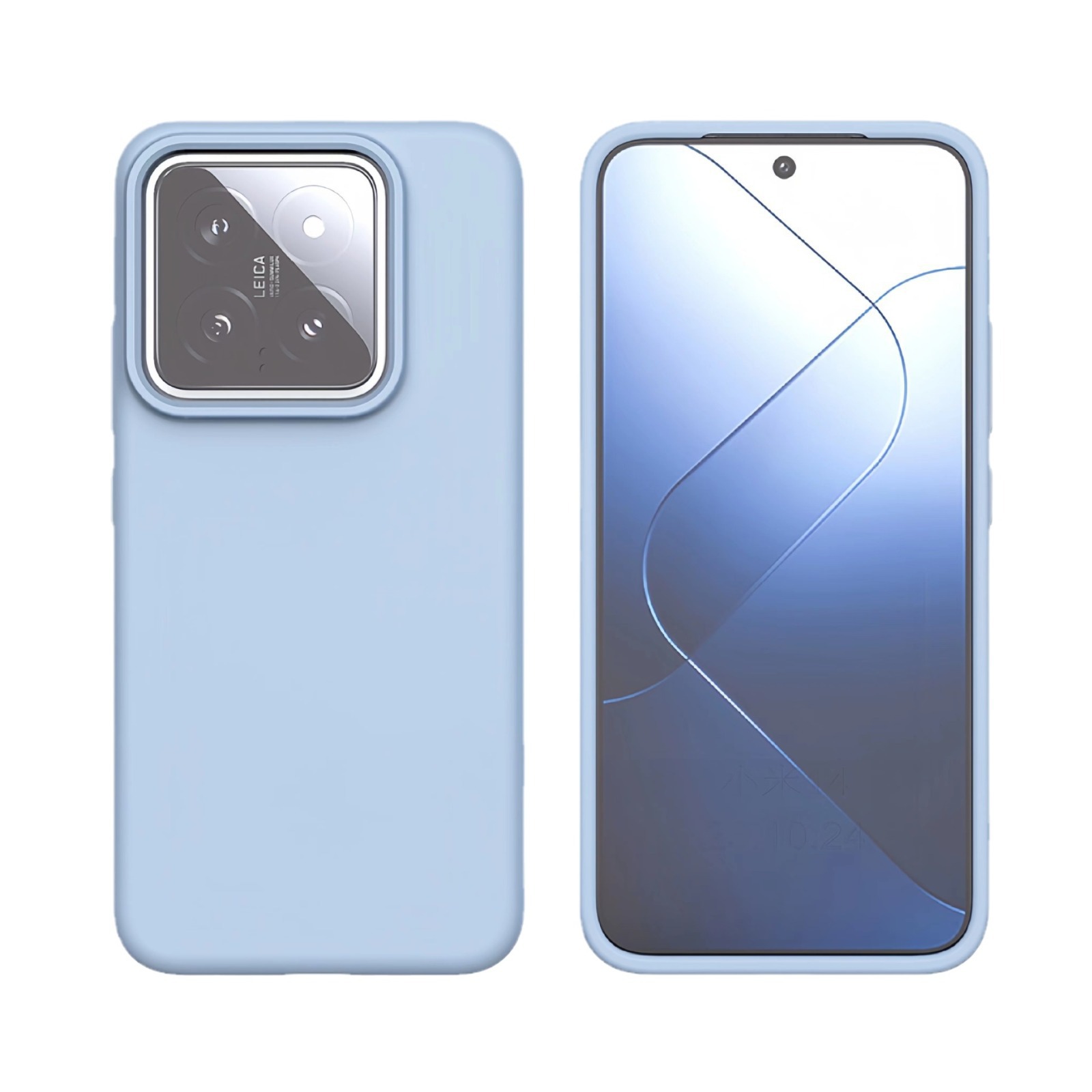 Funda de silicona líquida de color sólido para Xiaomi 17, oficialmente aplicable, nueva funda protectora suave anticaídas para Redmi K70 16u