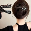 Black hairgrip with bow, Pilsan Play Car, 1 pieces